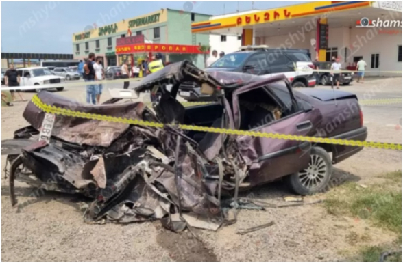 Նոյեմբերյան-Բագրատաշեն ավտոճանապարհին բախվել են «Toyota Camry»-ն և «Opel Astra»-ն. կա 1 զnհ, 3 վիրավոր